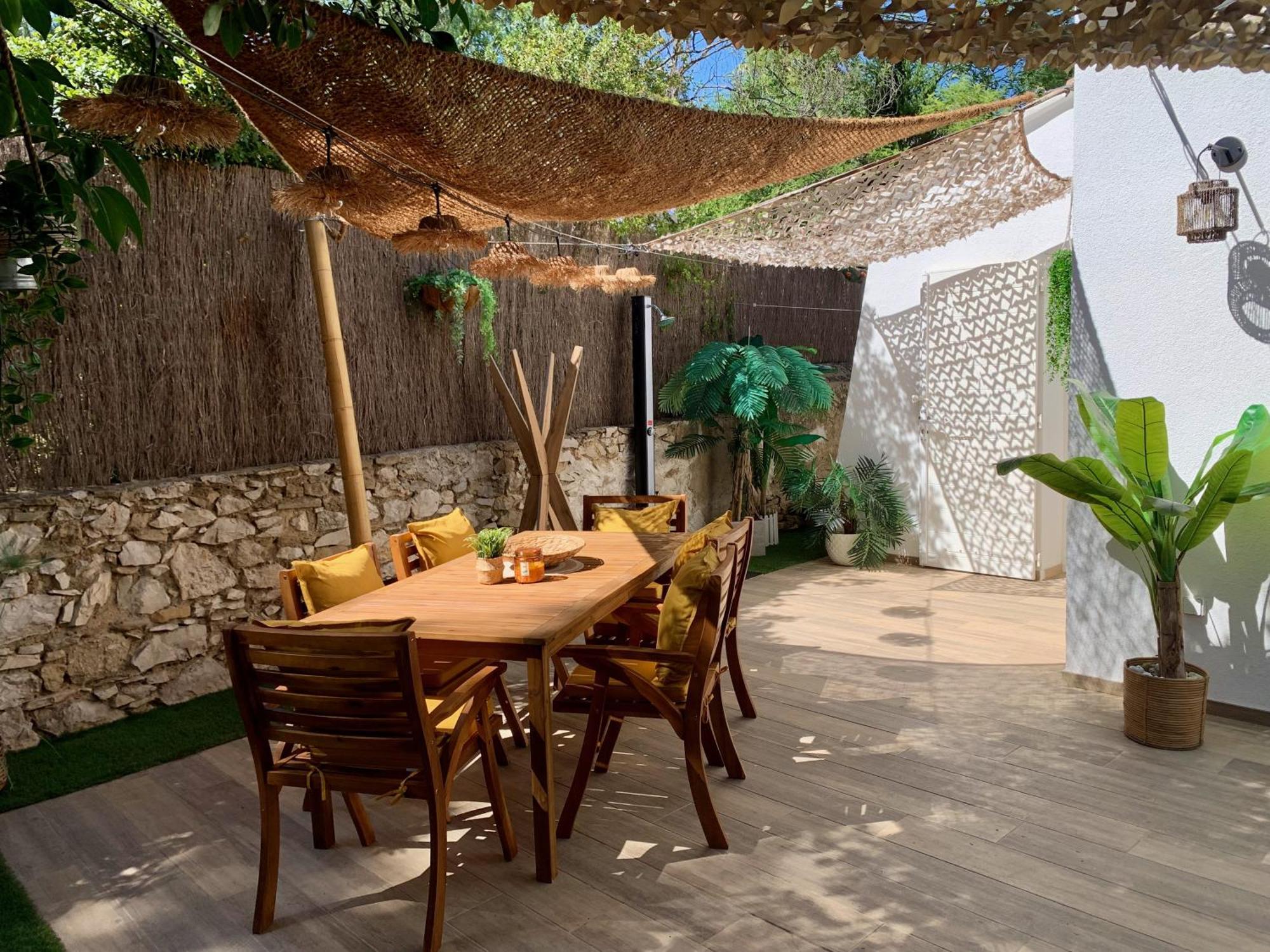 Maisonnette Avec Terrasse Et Jardin-Parking Prive-9Mn Des Plages A Pied La Ciotat Eksteriør bilde